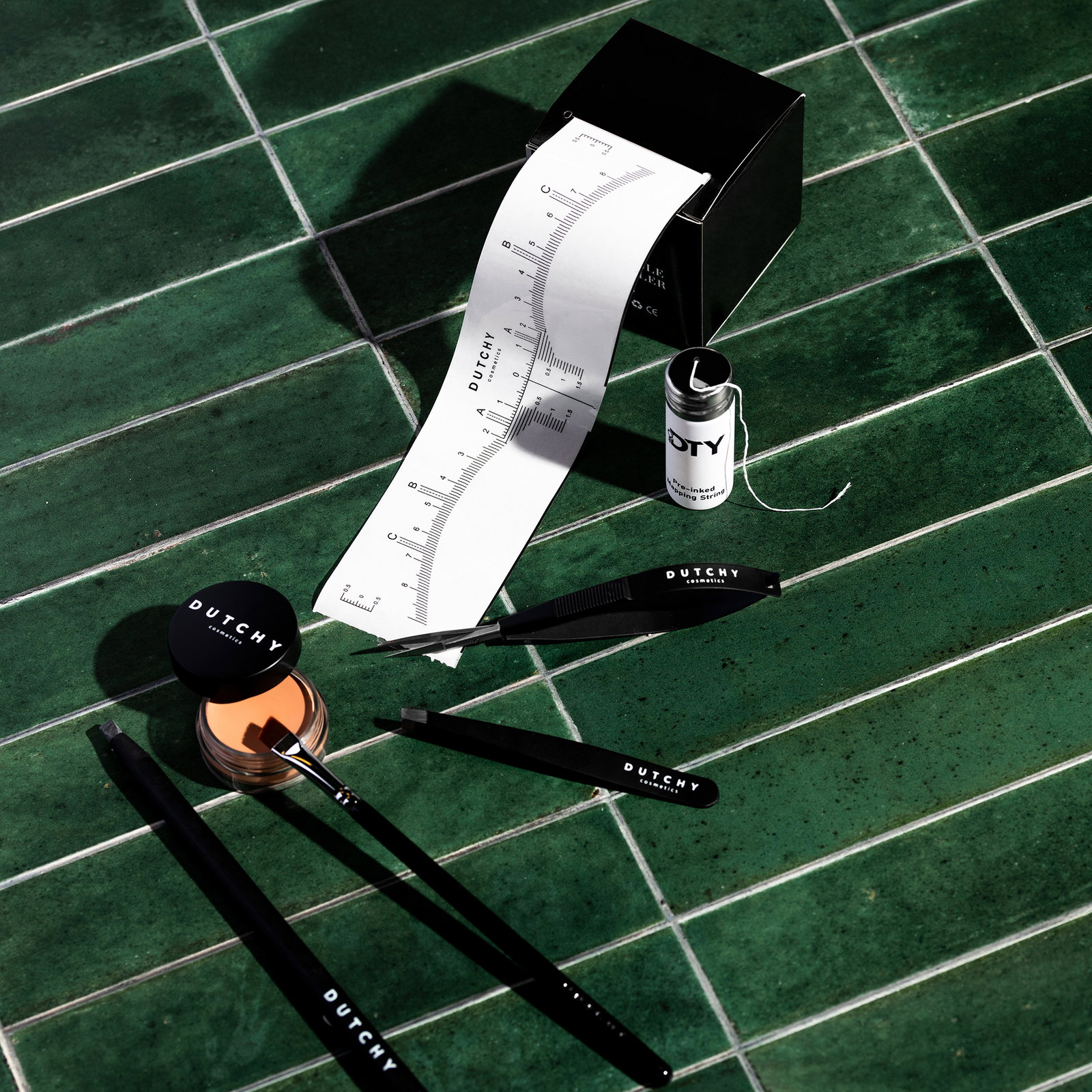 Eyebrows Mapping Ruler Stickers | Proffesional Sticker rol Box | - Image 2