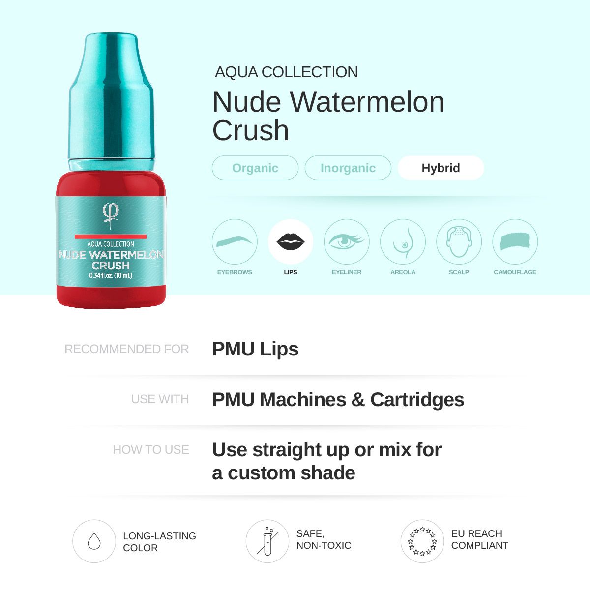 Nude Watermelon Crush PMU Pigment 10ml - Image 8