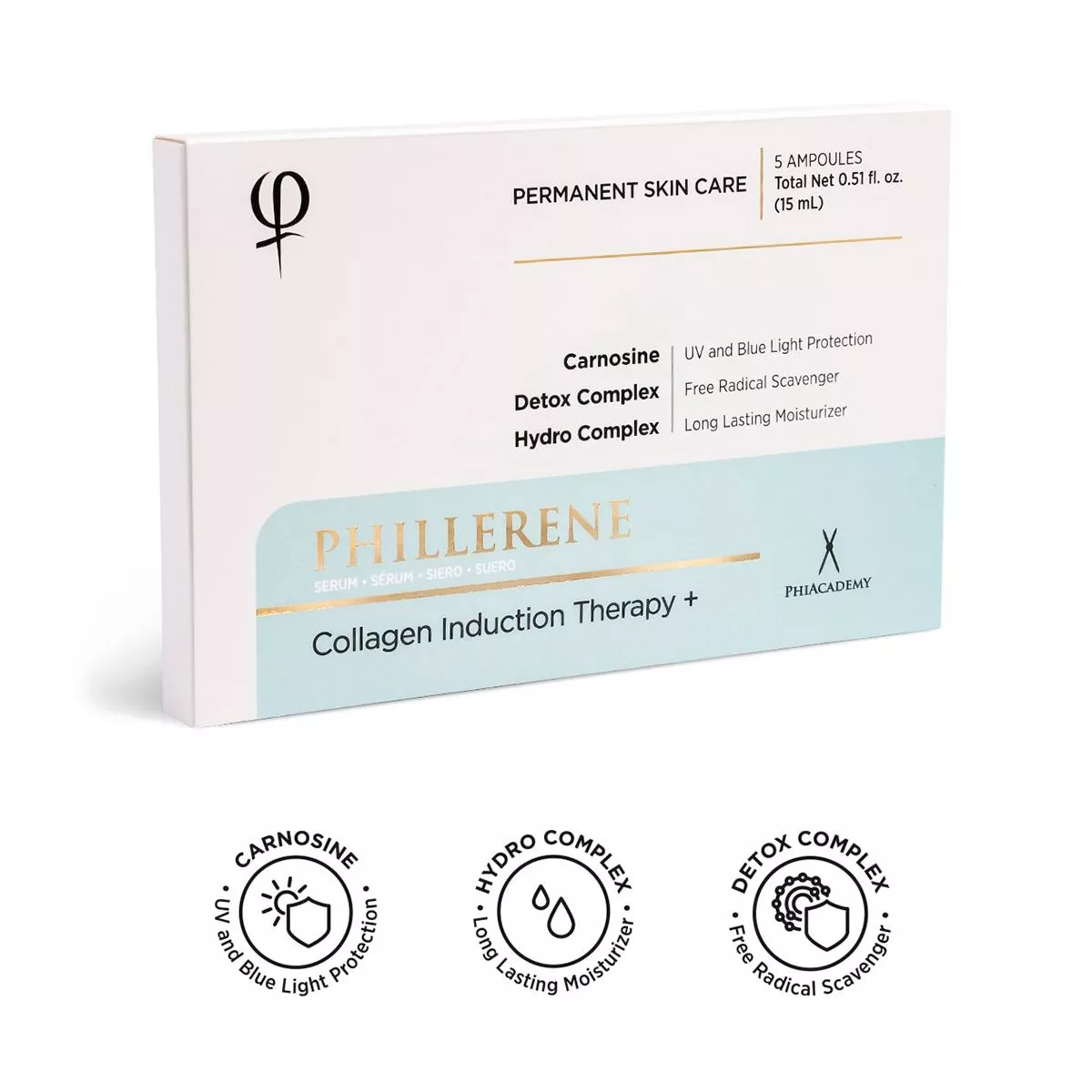 Phillerene Collagen Induction Serum 1x 5pcs